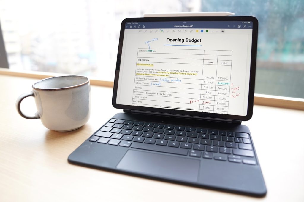 Contact Tailormade Solutions via Laptop